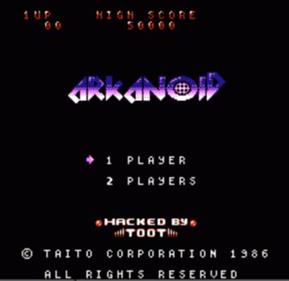 Arkanoid 98 - Screenshot - Game Title (null) - 357x346