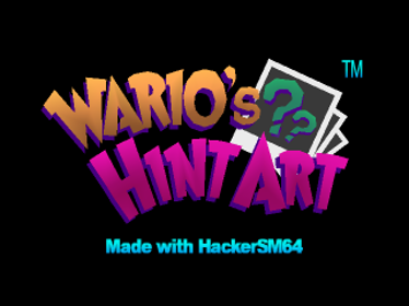 Wario's Hint Art - Screenshot - Game Title (null) - 320x240