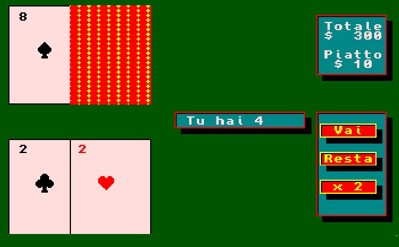 Blackjack (Gruppo Editoriale Jackson) - Screenshot - Gameplay (null) - 675x418