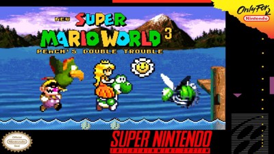 New Super Mario World 3: Peach's Double Trouble - Fanart - Box - Front (null) - 1280x720