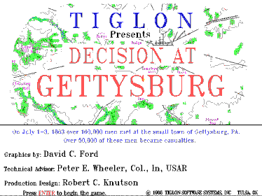 Decision at Gettysburg - Screenshot - Game Title (null) - 640x480