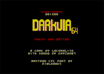 Darkula 64 - Screenshot - Game Title (World) - 1525x1080