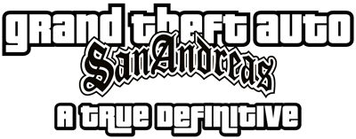 Grand Theft Auto: San Andreas - A True Definitive - Clear Logo (World) - 2067x813