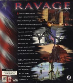 Ravage D.C.X - Box - Back (North America) - 710x800