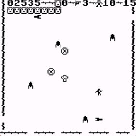 Cross Chase - Screenshot - Gameplay (World) - 240x240