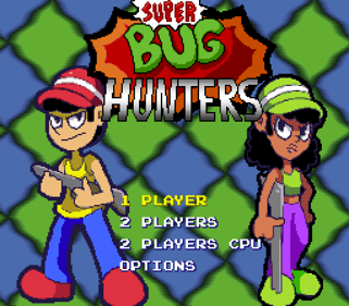 Super Bug Hunters - Screenshot - Game Title (World) - 512x448