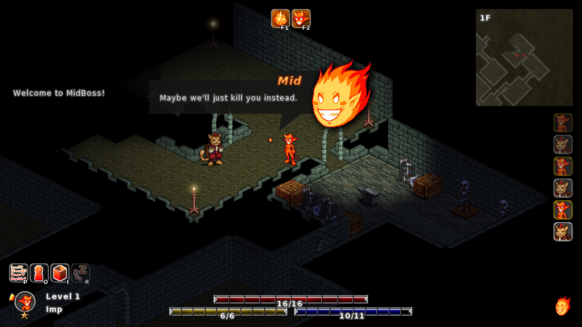Illustration of MidBoss