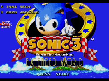 Sonic 3 Extended World CD - Screenshot - Game Title (null) - 640x480