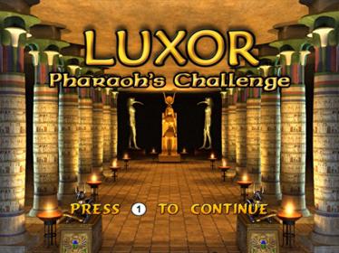 Luxor: Pharaoh's Challenge - Screenshot - Game Title (null) - 1440x1080