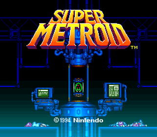 Super Metroid - Screenshot - Game Title (World) - 256x224