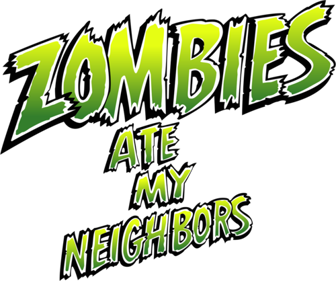 Zombies Ate My Neighbors - Clear Logo (null) - 500x418