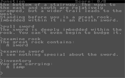 Zork III - Screenshot - Gameplay (null) - 320x200