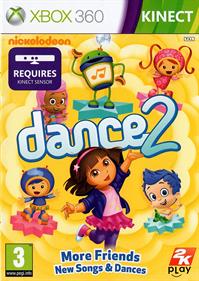 Nickelodeon Dance 2 - Box - Front (Europe) - 1067x1500