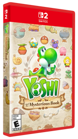 Yoshi and the Mysterious Book - Box - 3D (United States) - 2594x4641