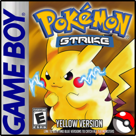 Pokémon STRIKE! Yellow Version - Box - Front (World) - 485x485