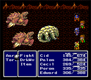 Final Fantasy IV: The Darkness Within - Screenshot - Gameplay (null) - 256x224