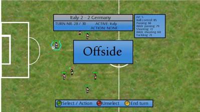 Strategy Soccer - Screenshot - Gameplay (World) - 1000x562