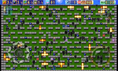 100 Man Battle Bomberman - Screenshot - Gameplay (null) - 800x480