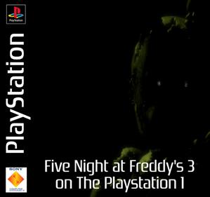 Five Night at Freddy's 3 on The Playstation 1 - Fanart - Box - Front (North America) - 1024x961