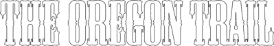The Oregon Trail - Clear Logo (null) - 851x143