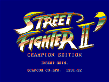 Street Fighter II′: Rainbow Edition - Screenshot - Game Title (null) - 300x225
