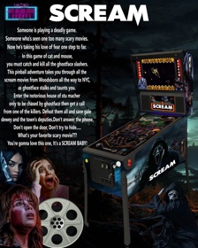 Scream - Advertisement Flyer - Front (World) - 1200x1500