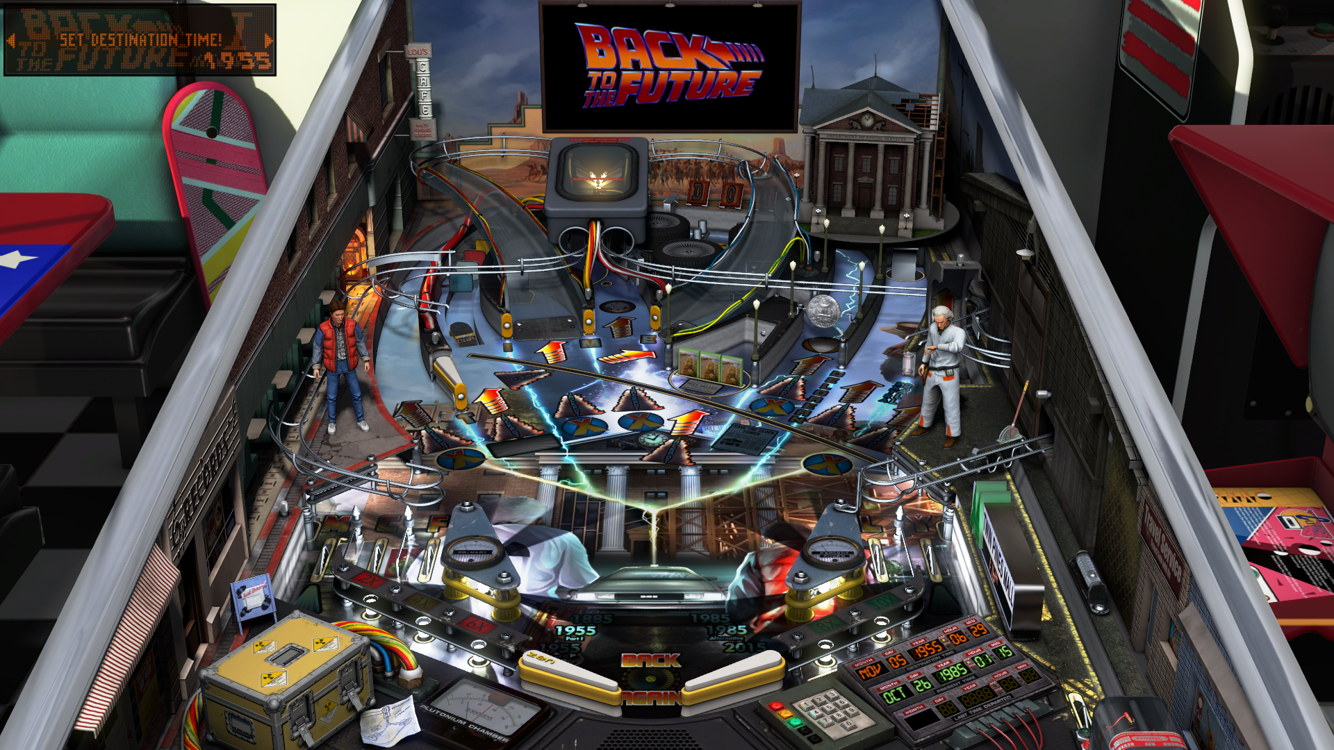 Illustration of Back to the Future