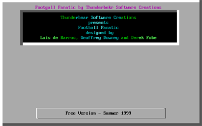 Footy Fanatic - Screenshot - Game Title (null) - 640x400