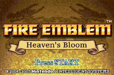 Fire Emblem: Heaven’s Bloom - Screenshot - Game Title (World) - 640x425