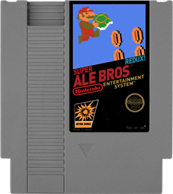 Super Ale Bros. Redux - Fanart - Cart - Front (North America) - 448x500