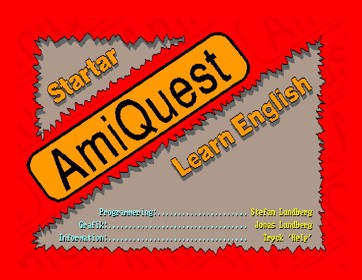 AmiQuest: Learn English - Screenshot - Game Title (null) - 362x280