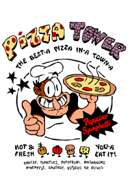 Pizza Tower - Fanart - Box - Front (null) - 600x900
