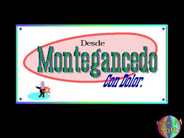 Desde Montegancedo con Dolor - Box - Front (Spain) - 1920x1440