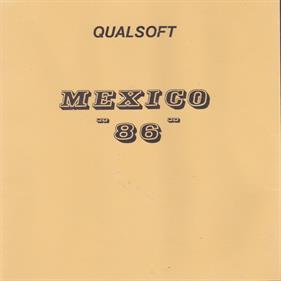 Mexico "86" - Box - Front (United Kingdom) - 750x748