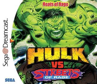 Hulk vs. Streets of Rage - Box - Front (World) - 1588x1374