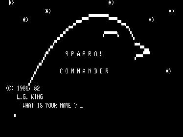 Sparrow Commander - Screenshot - Game Title (null) - 768x576