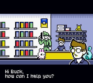 Buck and the Cursed Cartridge - Screenshot - Game Title (null) - 320x288
