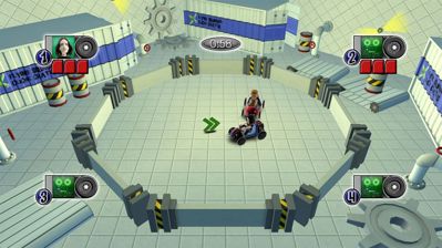 Avatar Bumper Cars - Screenshot - Gameplay (World) - 1000x562