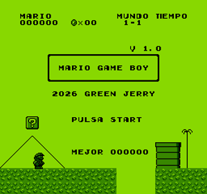 Game Boy Mario - Screenshot - Game Title (Spain) - 256x240