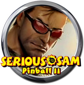 Serious Sam Pinball II - Fanart - Cart - Front (World) - 447x451
