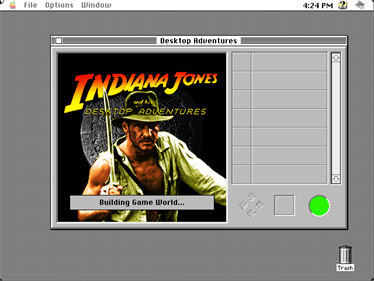 Indiana Jones and his Desktop Adventures - Screenshot - Game Title (United States) - 640x480