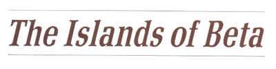 The Islands of Beta - Clear Logo (null) - 661x166