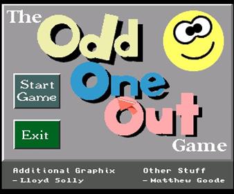 The Odd One Out Game - Screenshot - Game Title (null) - 647x537