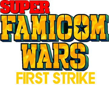 Super Famicom Wars First Strike - Clear Logo (null) - 569x443