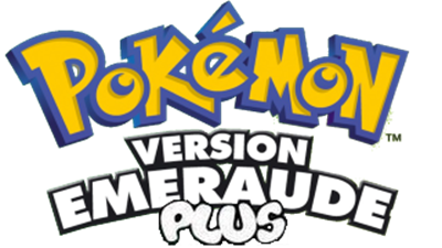 Pokémon Version Émeraude Plus - Clear Logo (World) - 320x180