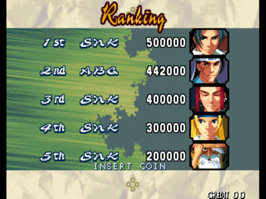 The Last Blade - Screenshot - High Scores (null) - 640x480