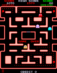 Ms Pac Man Twin - Screenshot - Game Over (null) - 224x288
