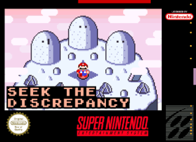 Seek the Discrepancy - Fanart - Box - Front (World) - 320x233