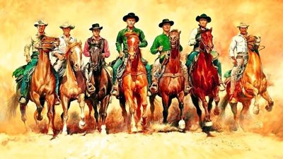 The Magnificent Seven - Fanart - Background (null) - 1920x1080