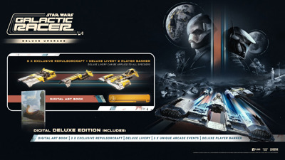 Star Wars: Galactic Racer - Advertisement Flyer - Front (World) - 3840x2160